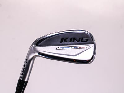 Cobra King Forged One Length Single Iron 7 Iron FST KBS $-Taper Lite Steel Stiff Left Handed 36.0in