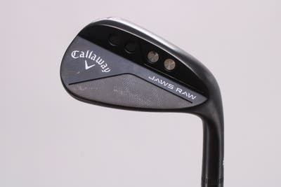 Mint Callaway Jaws Raw Black Plasma Wedge Pitching Wedge PW 48° 10 Deg Bounce S Grind Dynamic Gold Spinner TI Steel Wedge Flex Right Handed 35.75in
