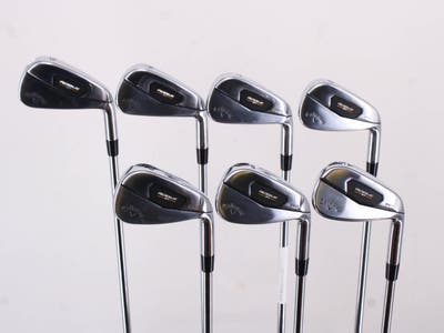 Callaway Rogue ST Pro Iron Set 5-PW GW Project X Rifle 6.0 Steel Stiff Right Handed 38.0in