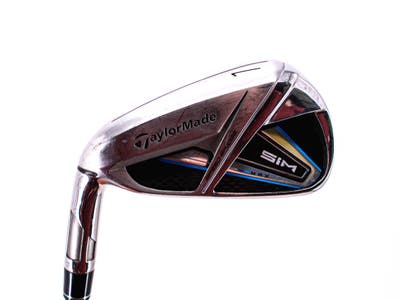 TaylorMade SIM MAX Single Iron 7 Iron FST KBS MAX Graphite 65 Graphite Regular Left Handed 37.25in