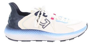New Mens Golf Shoe G-Fore MG4X2 Cross Trainer 12 White/Blue MSRP $225 G4MS22EF41