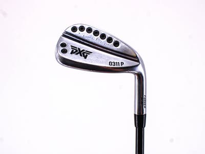 PXG 0311 P GEN2 Chrome Single Iron Pitching Wedge PW FST KBS Tour Custom Black Steel Wedge Flex Right Handed 35.5in