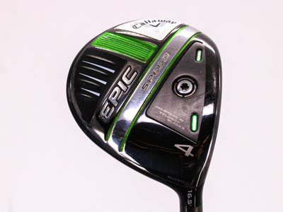 Callaway EPIC Speed Fairway Wood 4 Wood 4W 16.5° Project X HZRDUS Smoke iM10 60 Graphite Regular Right Handed 43.25in
