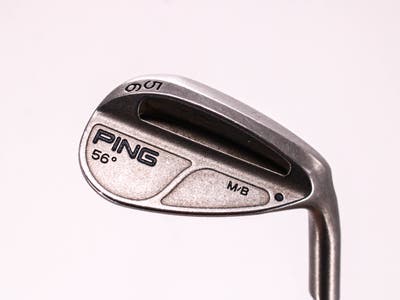 Ping MB Wedge Sand SW 56° Ping CS Lite Steel Stiff Right Handed Black Dot 35.5in