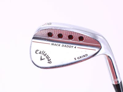 Callaway Mack Daddy 4 Chrome Wedge Gap GW 50° 10 Deg Bounce S Grind Dynamic Gold Tour Issue S200 Steel Wedge Flex Right Handed 35.75in