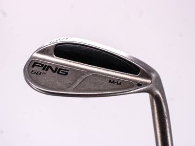 Ping MB Wedge Gap GW 58° Ping DGS Steel Wedge Flex Right Handed Black Dot 35.0in