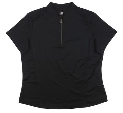 New Womens Tail Golf Polo X-Large XL Black MSRP $84