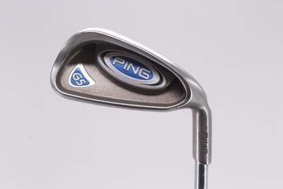 Ping G5 Single Iron 6 Iron Ping AWT Steel Senior Right Handed Brown Dot 36.0in