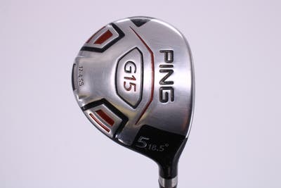 Ping G15 Fairway Wood 5 Wood 5W 18.5° Project X 4.5 Graphite Black Graphite Senior Right Handed 40.25in
