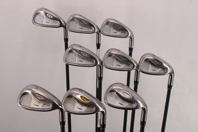 TaylorMade Rac OS 2005 Iron Set 4-PW SW LW Stock Graphite Shaft Graphite Regular Right Handed 37.75in