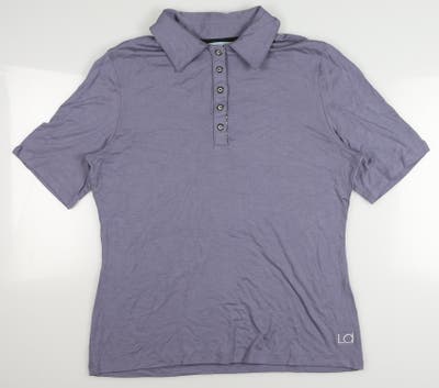 New Womens Lizzie Driver Polo Medium M Gray MSRP $98