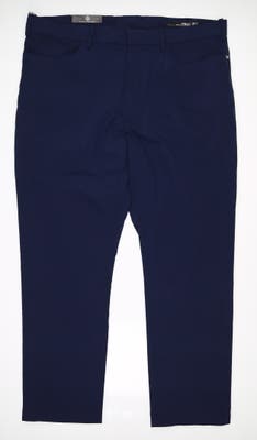New Mens Ralph Lauren RLX Sand Hollow Pants 38 x30 Navy Blue MSRP $115 785785076001