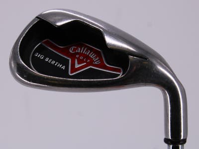 Callaway 2006 Big Bertha Single Iron Pitching Wedge PW Project X Rifle 6.0 Steel Stiff Right Handed 35.75in