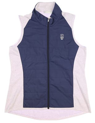 New W/ Logo Womens Peter Millar Golf Vest X-Large XL Multi MSRP $178