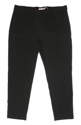 New Womens Peter Millar Golf Pants X-Large XL Black MSRP $129