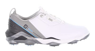 New Mens Golf Shoe Footjoy 2022 Tour Alpha Medium 9 White/Grey MSRP $190 55506