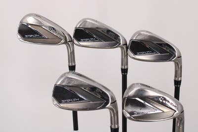 TaylorMade Stealth Iron Set 6-PW FST KBS MAX Graphite 65 Graphite Regular Right Handed 38.0in