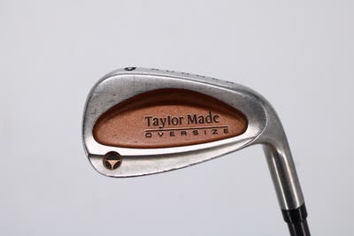 TaylorMade Burner Oversize Single Iron Pitching Wedge PW TM Bubble Graphite Stiff Right Handed 35.5in