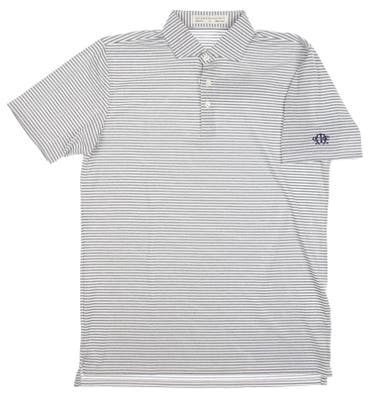 New W/ Logo Mens Holderness and Bourne The Maxwell Polo Medium M Gray MSRP $105