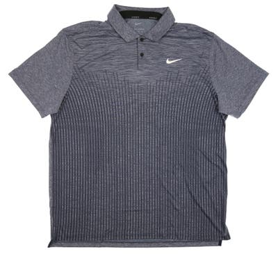 New Mens Nike Dri-Fit Polo X-Large XL Blue MSRP $80