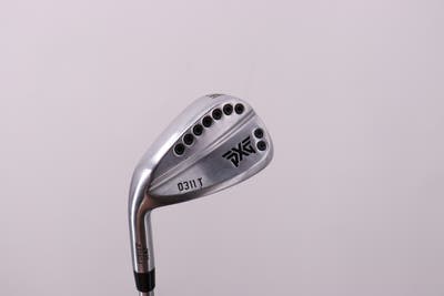 PXG 0311 T GEN2 Chrome Single Iron Pitching Wedge PW FST KBS Tour C-Taper 120 Steel Stiff Left Handed 35.5in