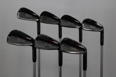 Mint New Level 902 Forged Black PVD Iron Set 4-PW FST KBS C-Taper Steel Stiff Right Handed 38.5in