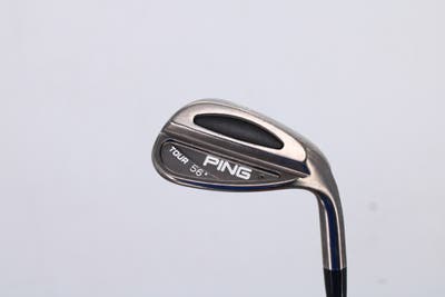 Ping Tour Wedge Sand SW 56° Stock Steel Shaft Steel Stiff Right Handed Black Dot 35.5in