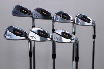 Callaway Rogue ST Pro Iron Set 6-PW GW Project X 6.0 Steel Stiff Right Handed 37.25in