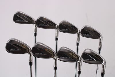 TaylorMade Stealth Iron Set 4-PW GW FST KBS MAX 85 MT Steel Stiff Right Handed 38.5in
