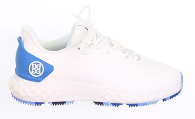 New Womens Golf Shoe G-Fore MG4 Plus 7 White/Blue MSRP $185 G4LF21EF26