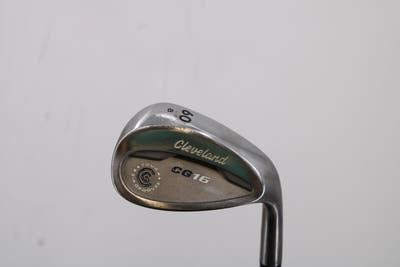 Cleveland CG16 Tour Satin Chrome Wedge Lob LW 60° 8 Deg Bounce Dynamic Gold Tour Issue S400 Steel Stiff Right Handed 35.0in