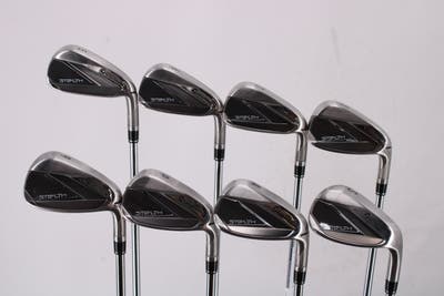 Mint TaylorMade Stealth Iron Set 5-PW GW SW FST KBS MAX 85 MT Steel Regular Right Handed 38.5in
