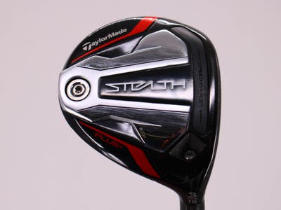TaylorMade Stealth Plus Fairway Wood 3 Wood 3W 15° PX HZRDUS Smoke Red RDX 75 Graphite Stiff+ Right Handed 43.25in