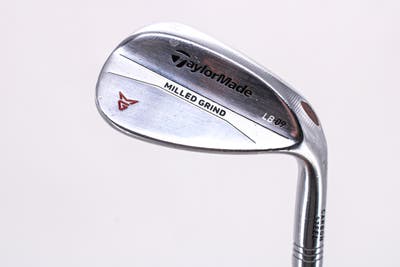 TaylorMade Milled Grind Satin Chrome Wedge Lob LW 58° 9 Deg Bounce FST KBS Tour FLT 120 Steel Stiff Right Handed 35.75in