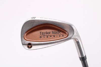 TaylorMade Burner Oversize Single Iron 8 Iron TM Bubble Graphite Stiff Right Handed 36.75in