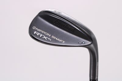 Cleveland RTX 4 Black Satin Wedge Sand SW 56° 10 Deg Bounce Nippon Pro Modus 3 115 Wedge Steel Wedge Flex Right Handed 35.0in