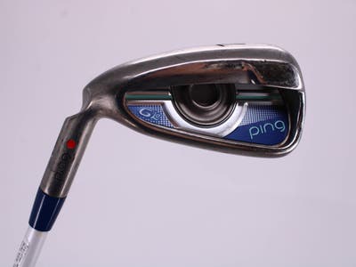 Ping G LE Single Iron 7 Iron ULT 230 Lite Graphite Ladies Left Handed Red dot 36.75in