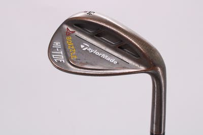 TaylorMade HI-TOE RAW Wedge Sand SW 54° 10 Deg Bounce Dynamic Gold Tour Issue S400 Steel Stiff Right Handed 35.5in