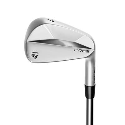 New TaylorMade 2023 P7MB Iron Set 4-PW FST KBS Tour Steel Stiff Right Handed