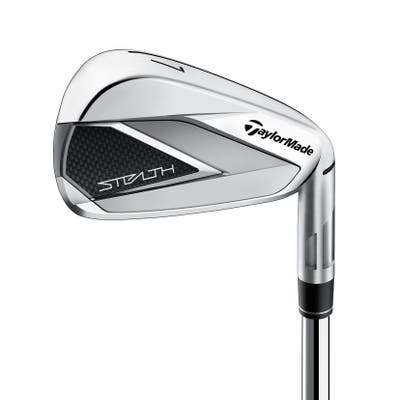 New TaylorMade Stealth Iron Set 5-PW GW FST KBS MAX 85 Steel Regular Right Handed