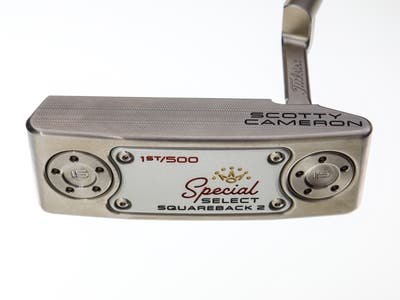 Mint Titleist Scotty Cameron Special Select SB 2 1-500 Putter Steel Right Handed 34.0in