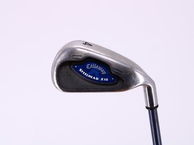 Callaway X-16 Single Iron 4 Iron Callaway System CW75 Graphite Senior Right Handed 38.5in