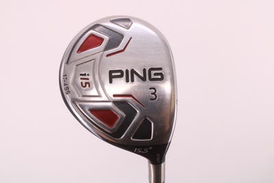 Ping i15 Fairway Wood 3 Wood 3W 15.5° Proforce Axivcore Tour Red 79g Graphite Stiff Right Handed 42.75in