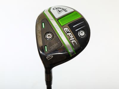 Callaway EPIC Max Fairway Wood 5 Wood 5W 18° Project X Cypher 50 Graphite Senior Left Handed 42.75in