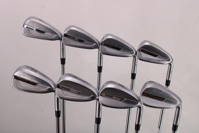 Ping G700 Iron Set 4-PW GW AWT 2.0 Steel Stiff Right Handed Blue Dot 38.25in