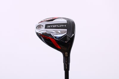 Mint TaylorMade Stealth Plus Fairway Wood 5 Wood 5W 19° PX HZRDUS Smoke Red RDX 75 6.0 Graphite Stiff Right Handed 42.25in