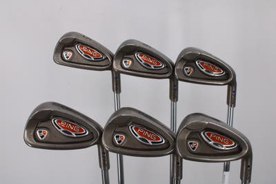 Ping i10 Iron Set 5-PW Ping AWT with Cushin Insert Steel Stiff Right Handed Blue Dot 38.5in