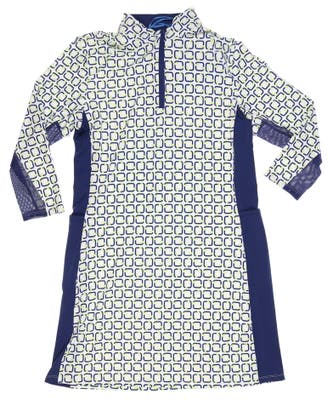 New Womens San Soleil Long Sleeve Golf Dress Medium M Multi MSRP $140