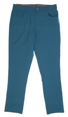 New Mens Puma Jackpot 5 Pocket Pants 32 x32 Blue Coral MSRP $85