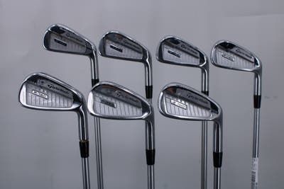 TaylorMade P760 Iron Set 4-PW KBS Tour C-Taper 125 Steel Stiff Right Handed 37.75in